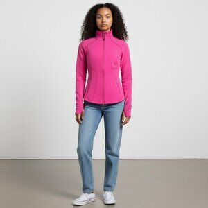 Zella Workout Jacket, Red Berry M